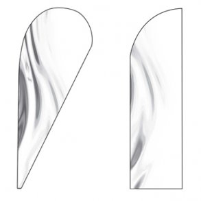 Beachflag uden system