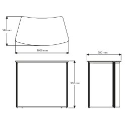 Demodisk m. sider i plastplader