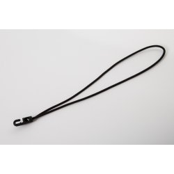 Elastiksnor m. krog (Sort)