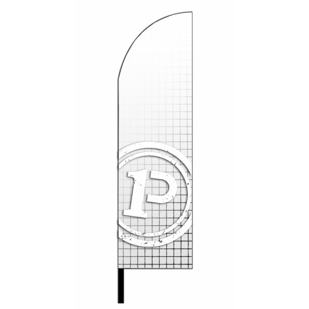 Beachflag Lige-Form